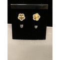 DanielMark Gold Clover Earring