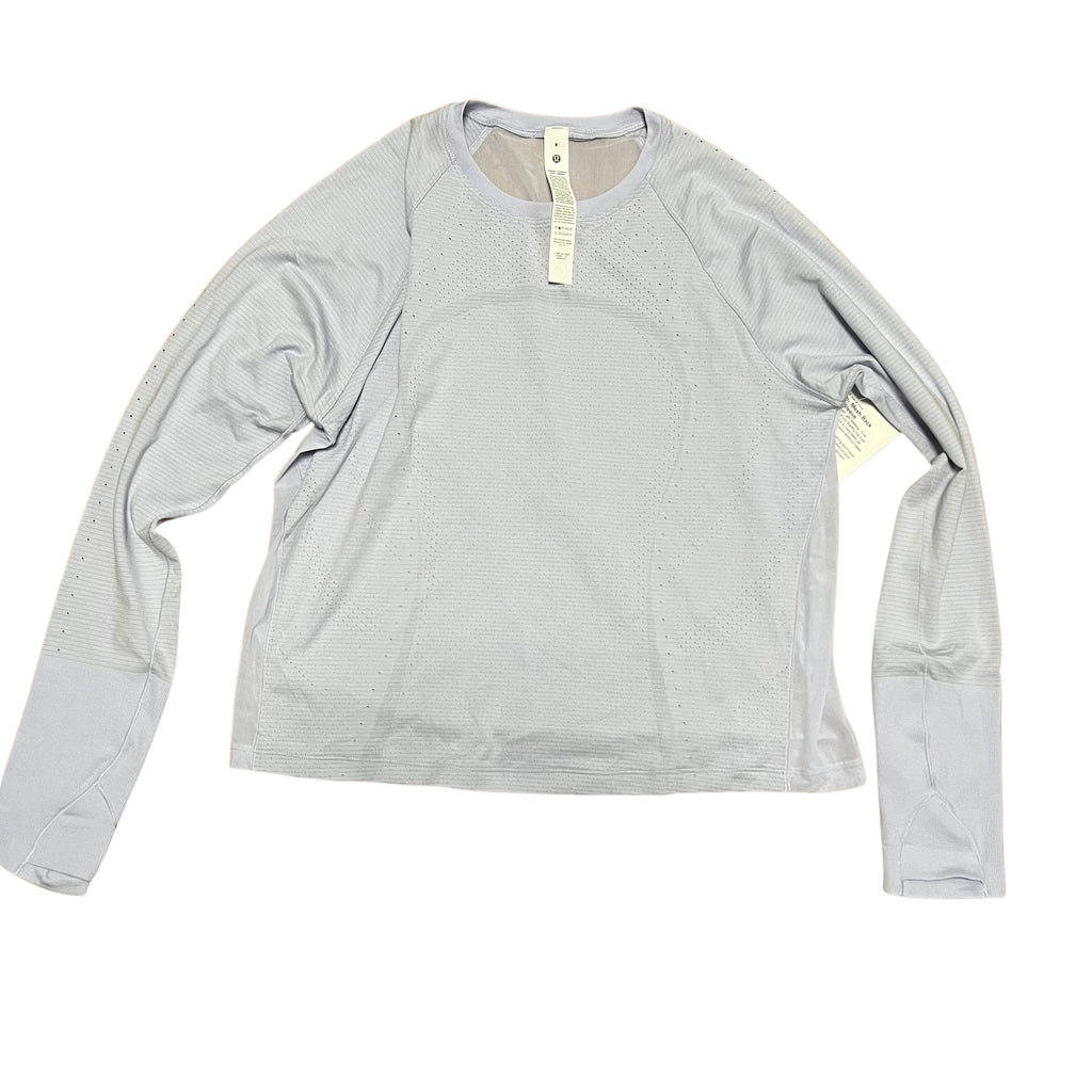 Lululemon Periwinkle Swiftly Mesh Back Long Sleeve