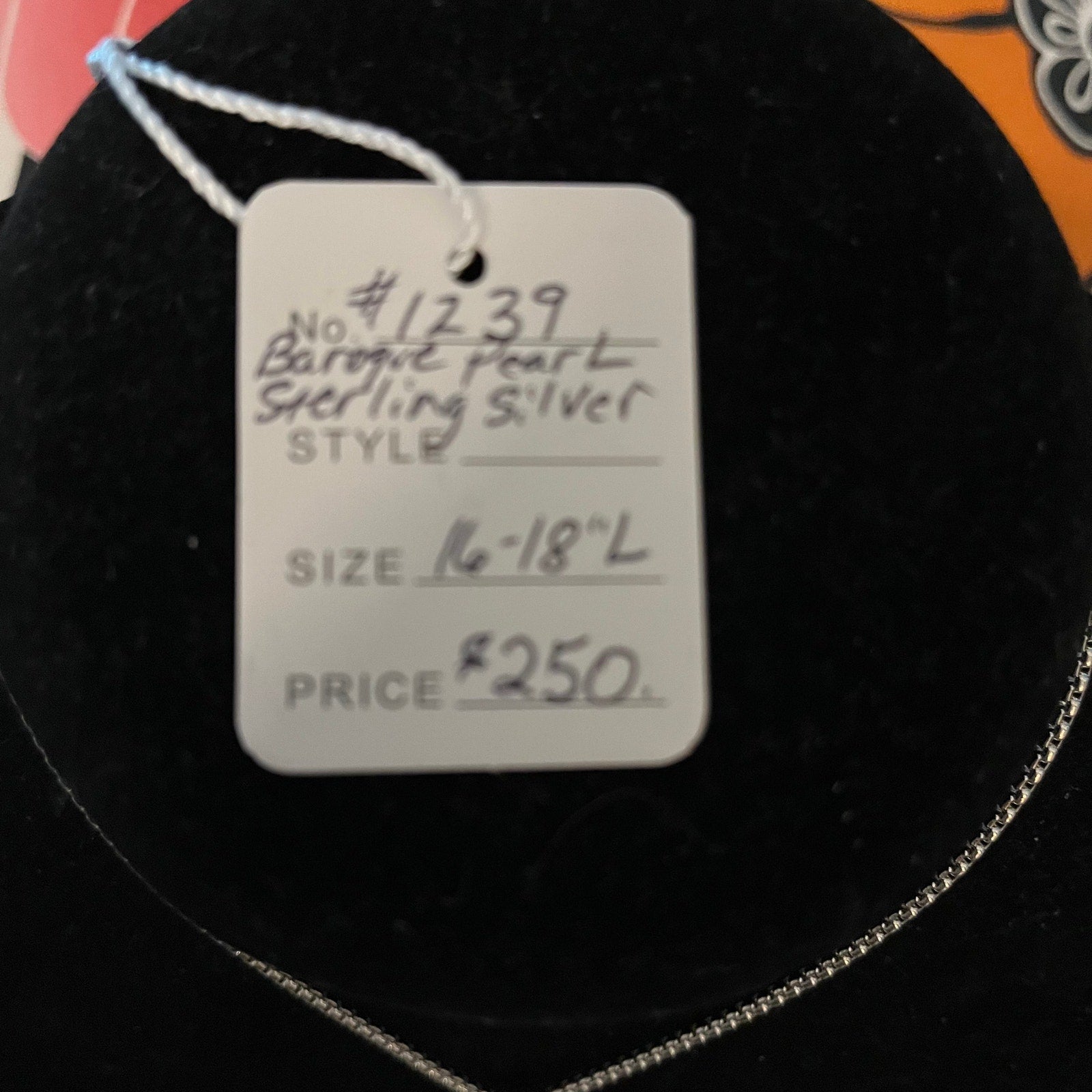 DanielMark Baroque Pearl Pendant