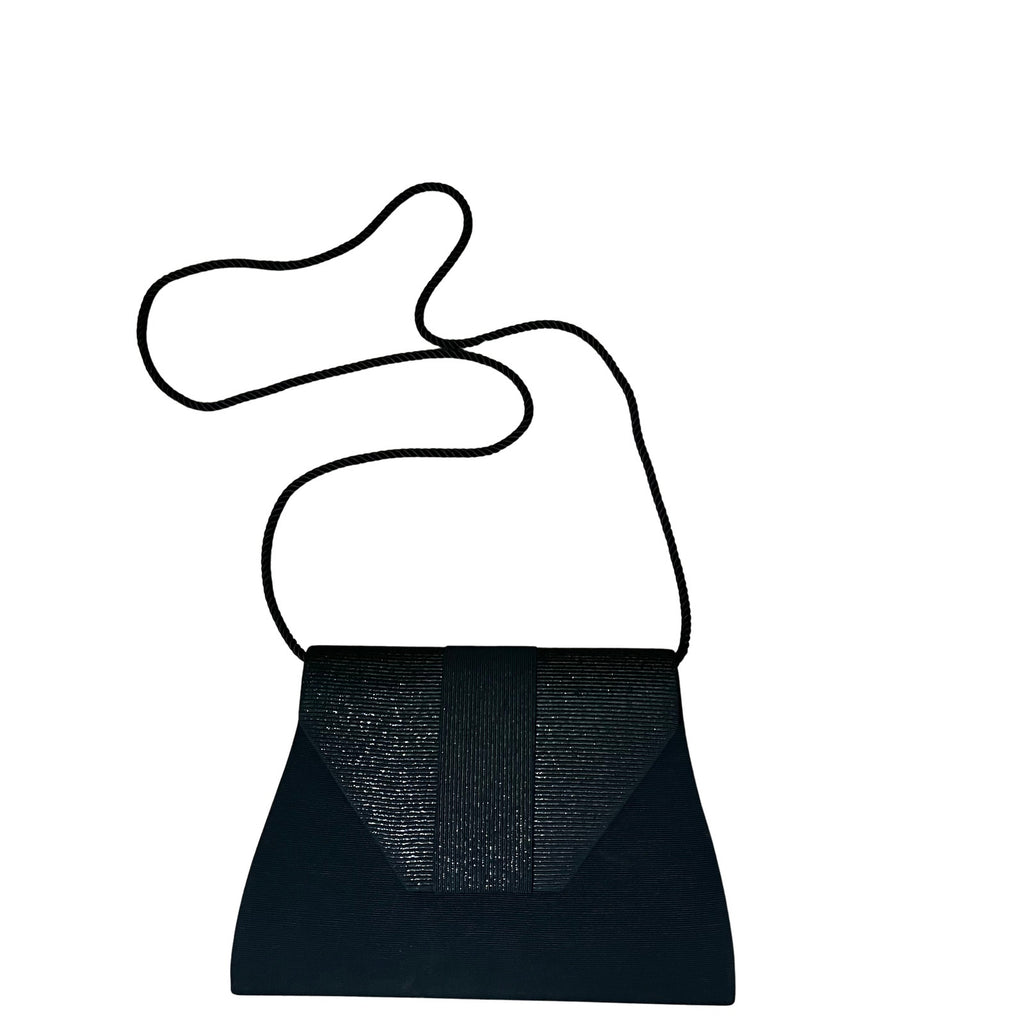 Whiting and Davis Black Evening Bag