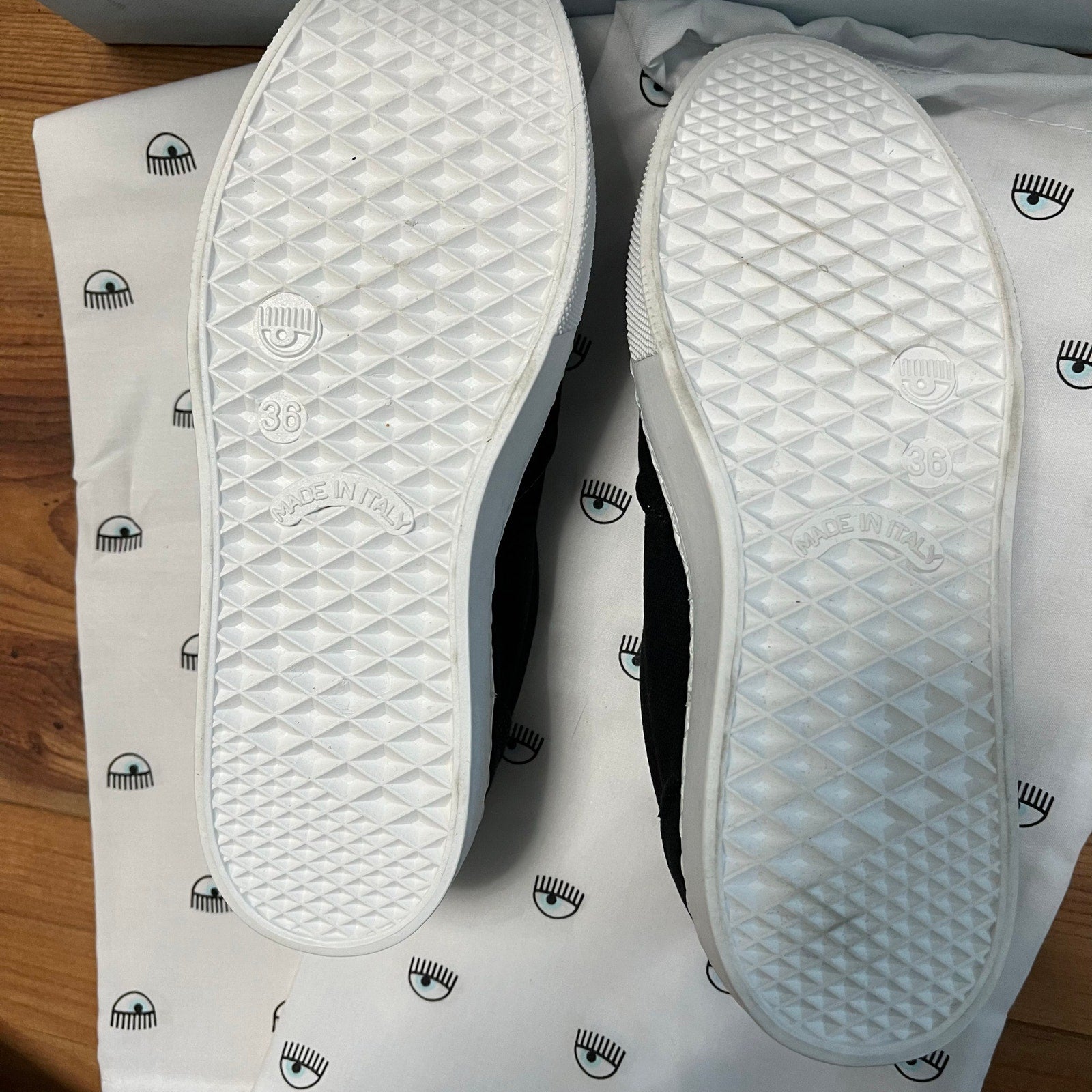 Chiara Ferragni Slip on Platform Sneakers