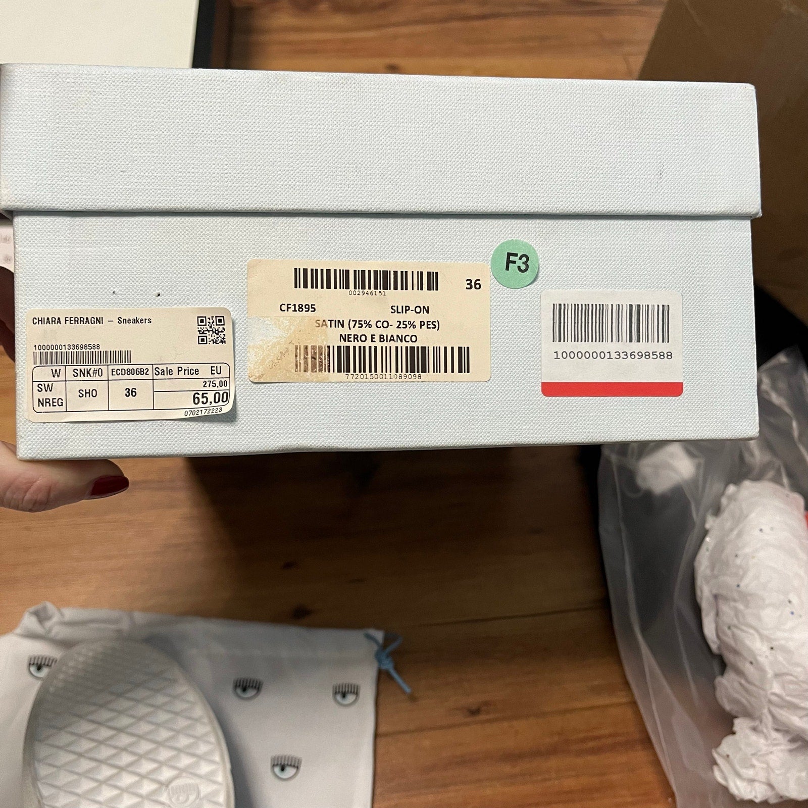 Chiara Ferragni Slip on Platform Sneakers