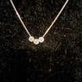 DanielMark 3 Cluster Pendant Necklace