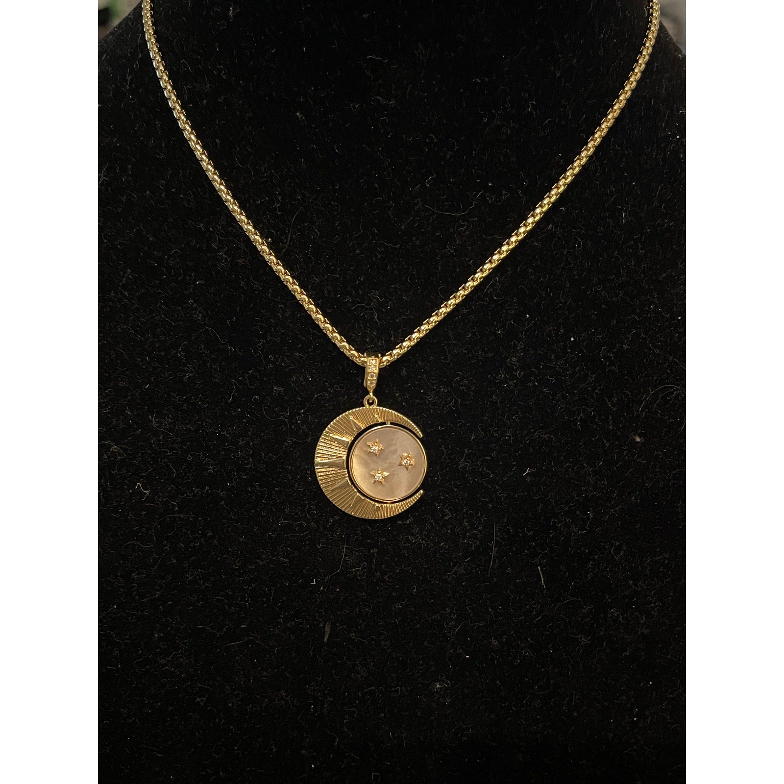 DanielMark Sun and Stars Necklace