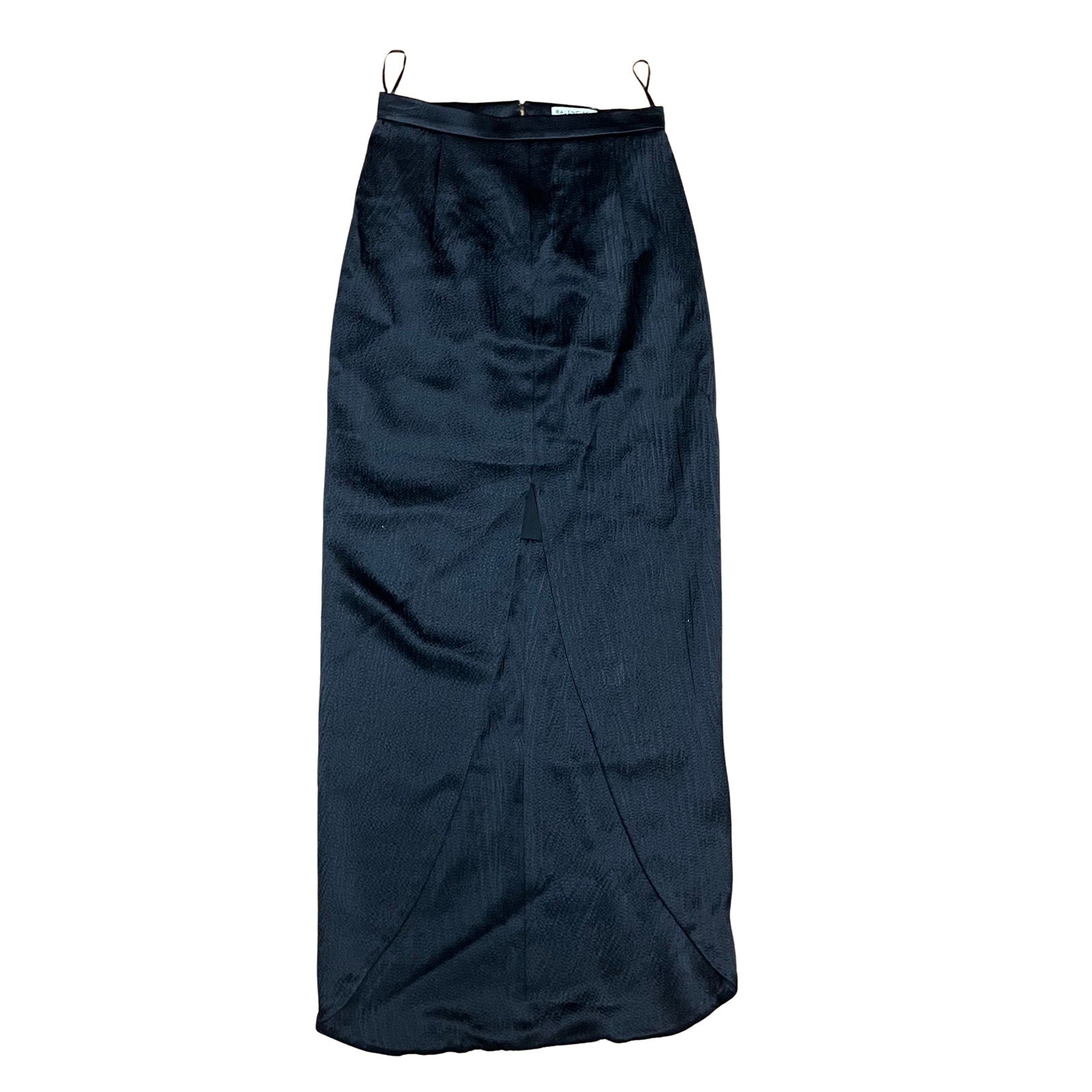 Balenciaga Black Midi Skirt