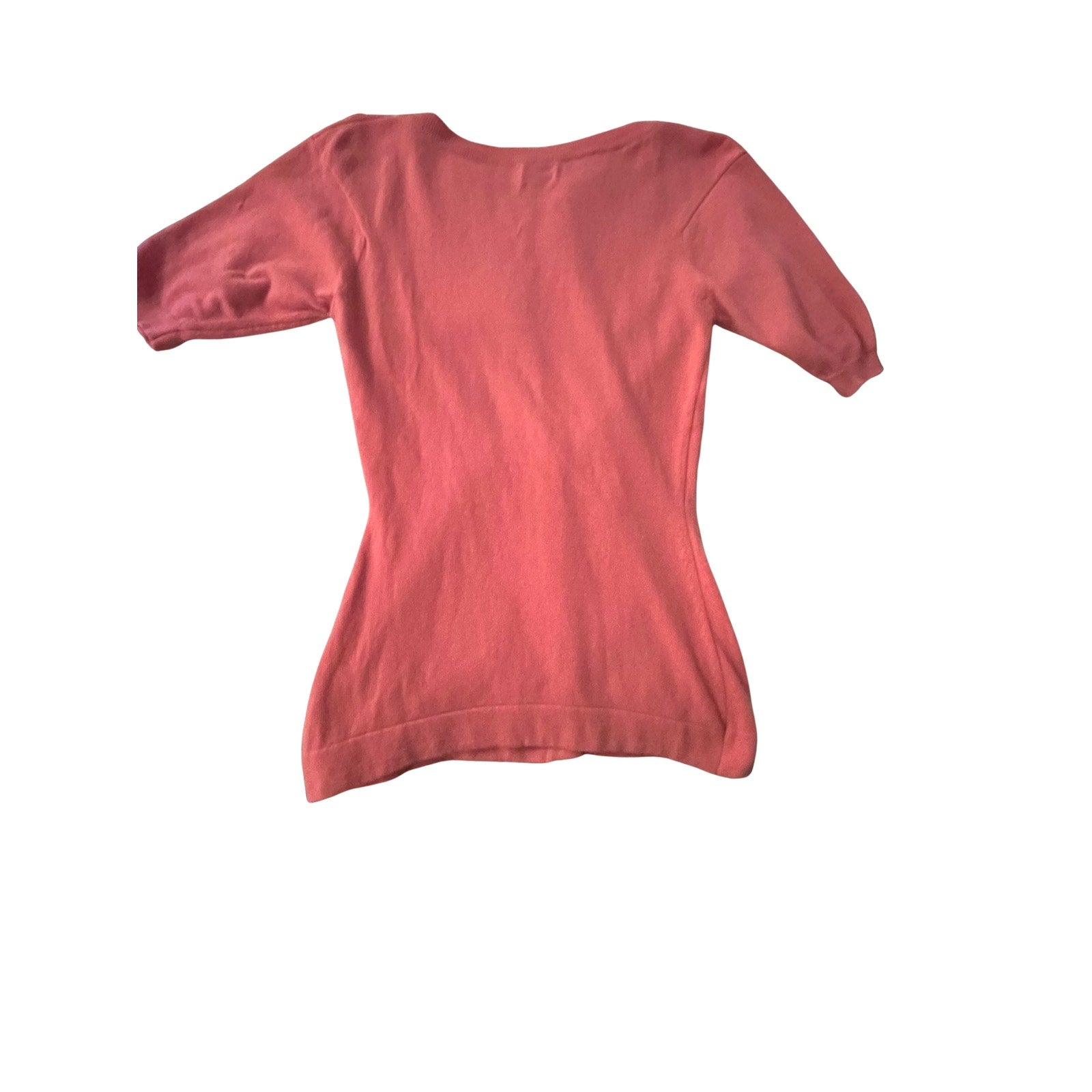 Chanel Cashmere Short Sleeve Sweater