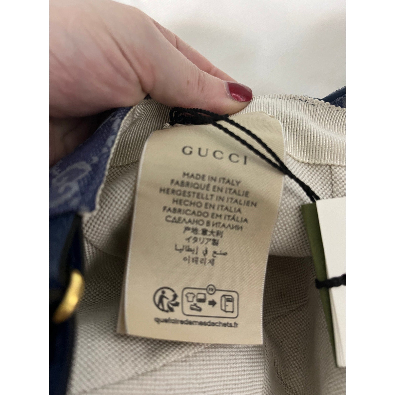 Gucci GG Monogram Baseball Cap