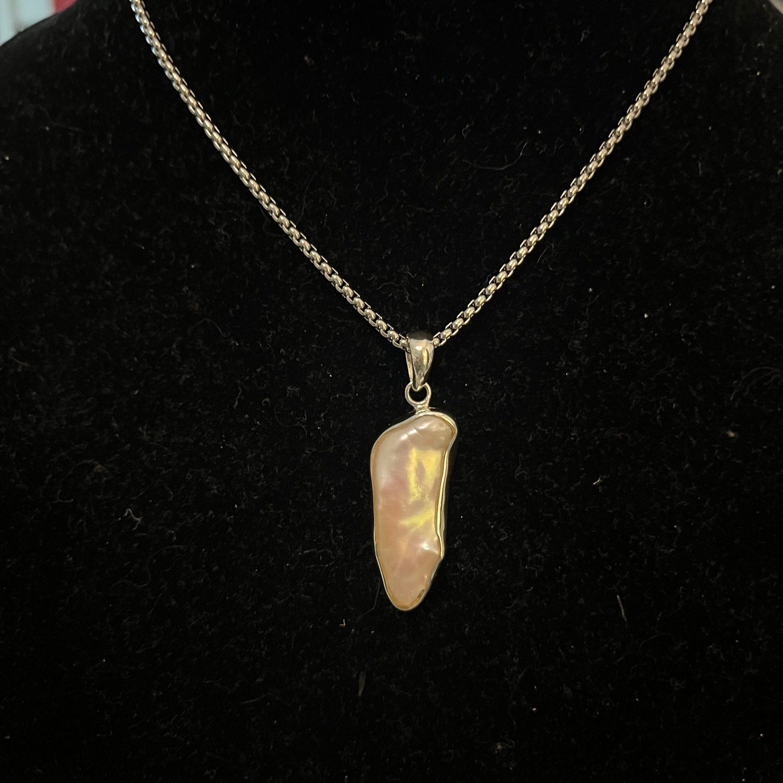 DanielMark Baroque Pearl Pendant