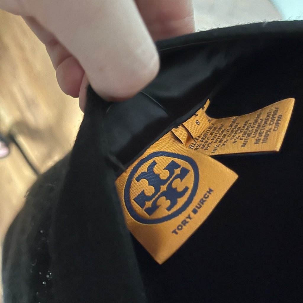 Tory Burch Black Tweed Skirt