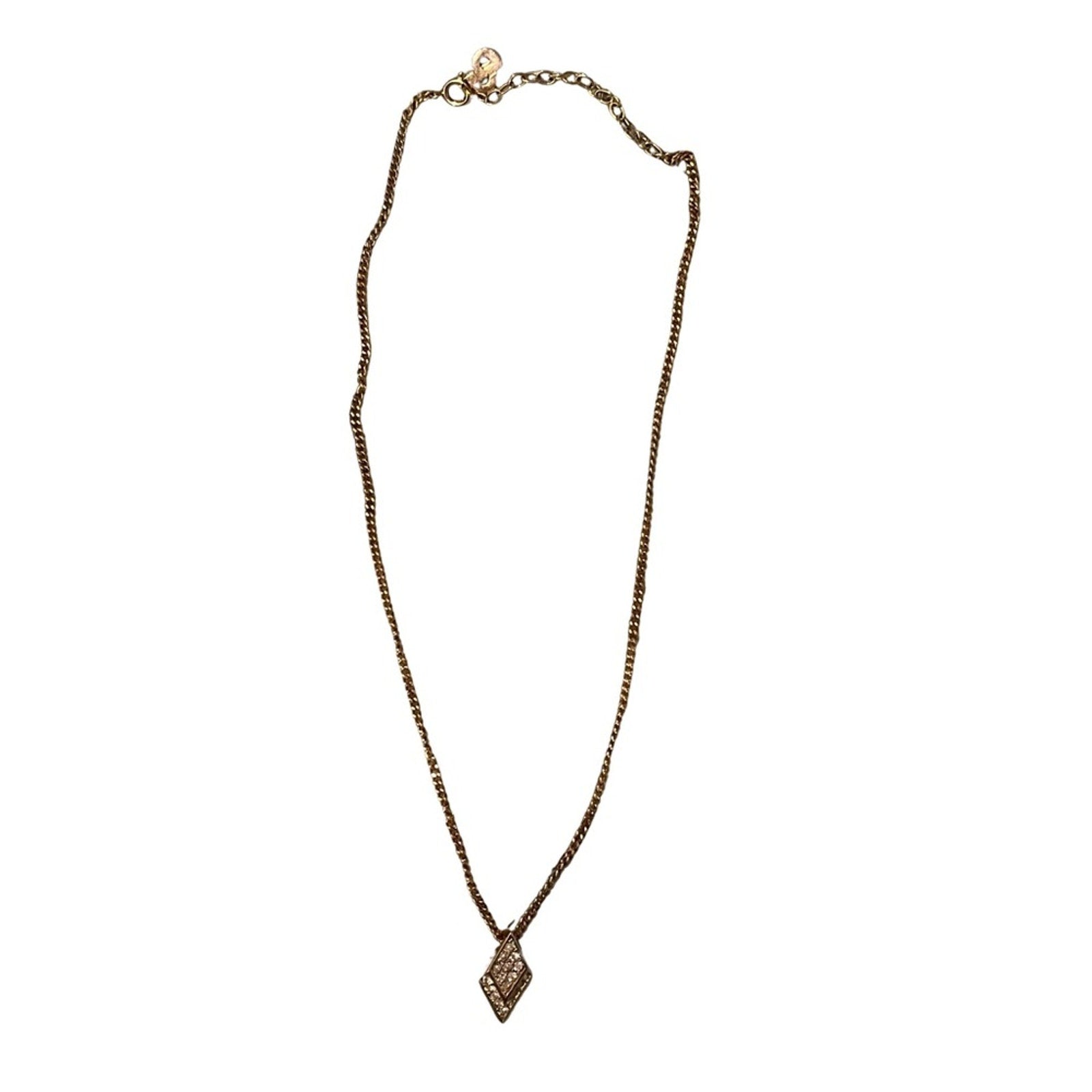 Dior Gold Necklace with Pendant