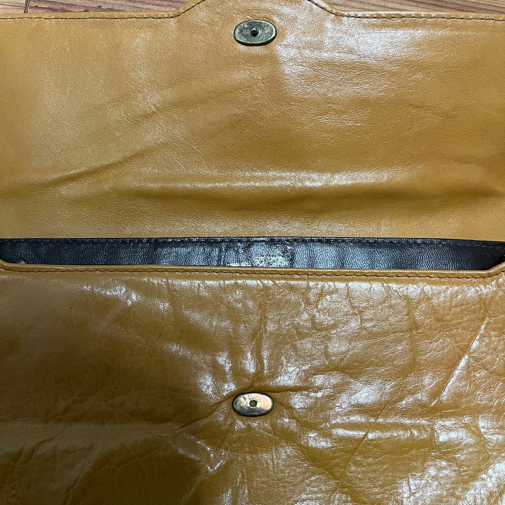 Vintage Leather Clutch