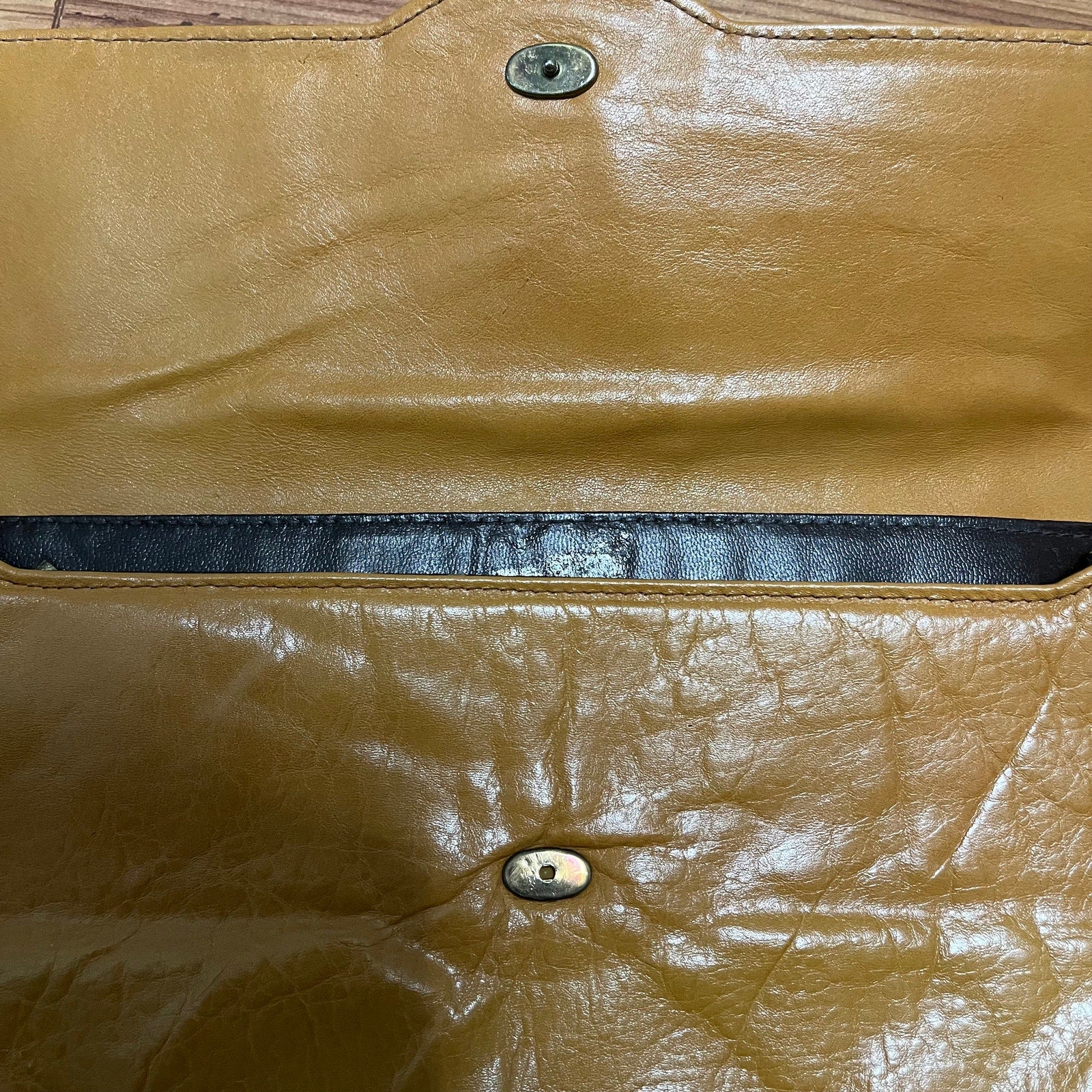 Vintage Leather Clutch