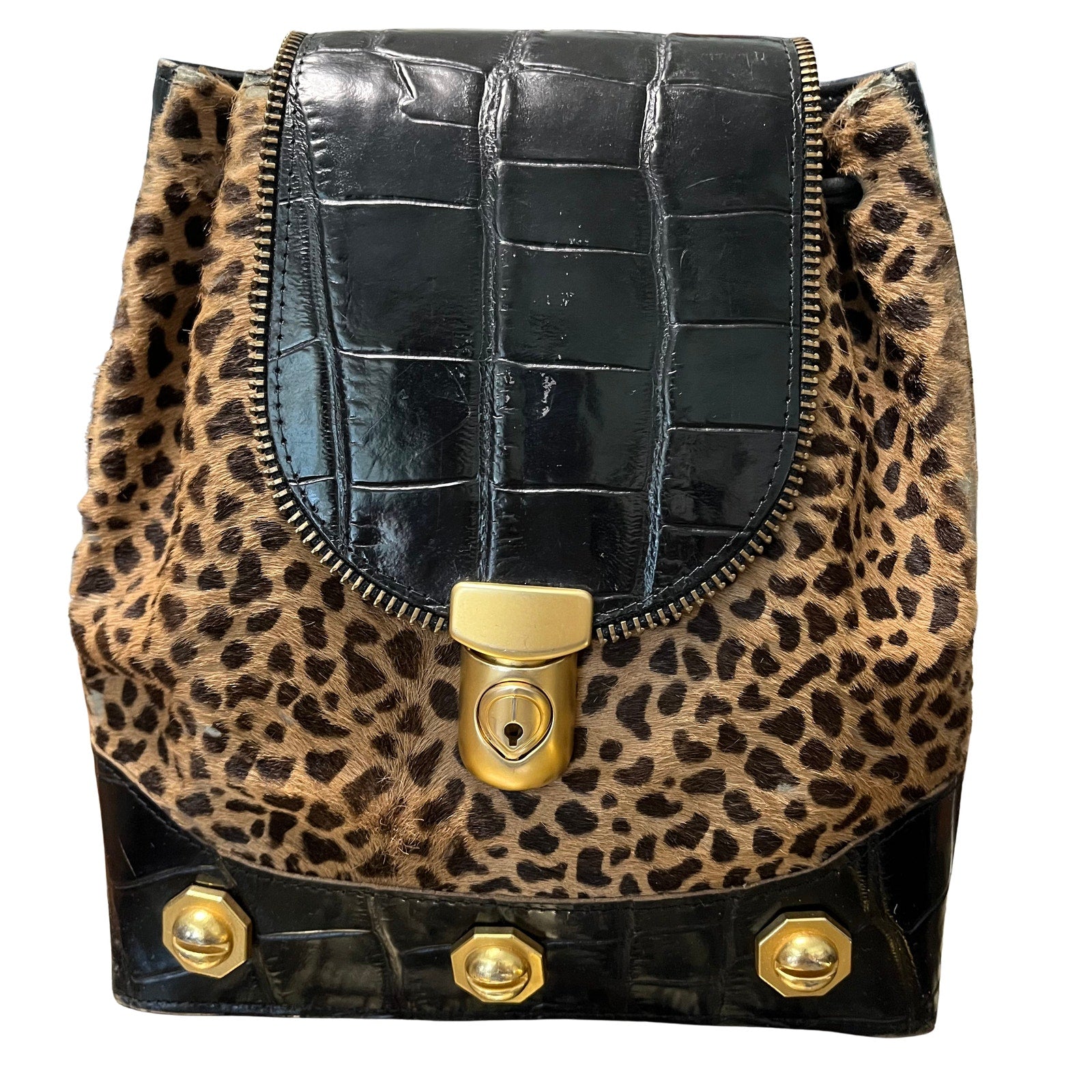 Carla Mancini Leopard Bag