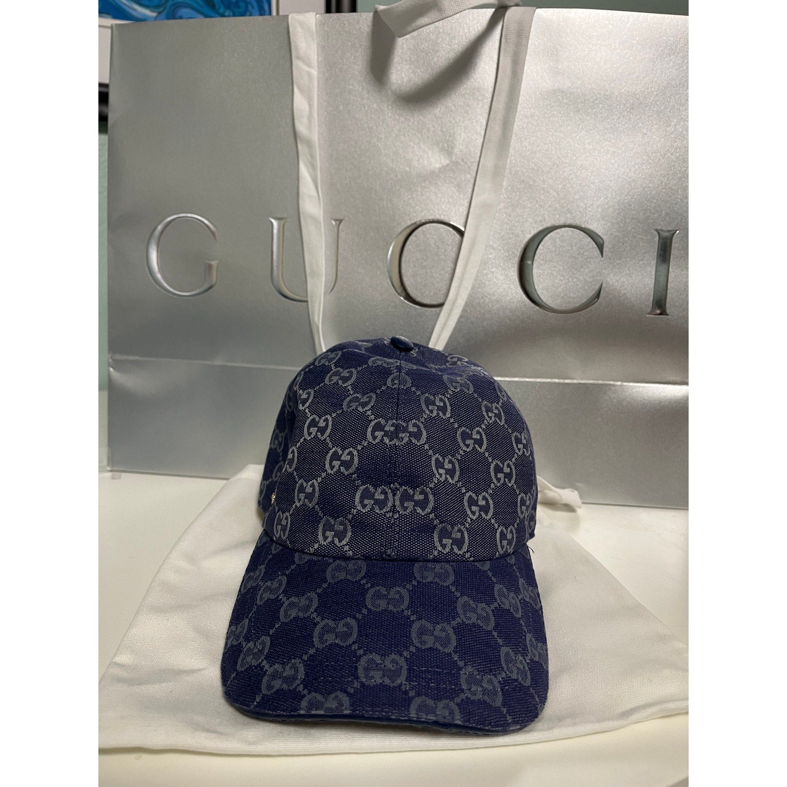 Gucci GG Monogram Baseball Cap