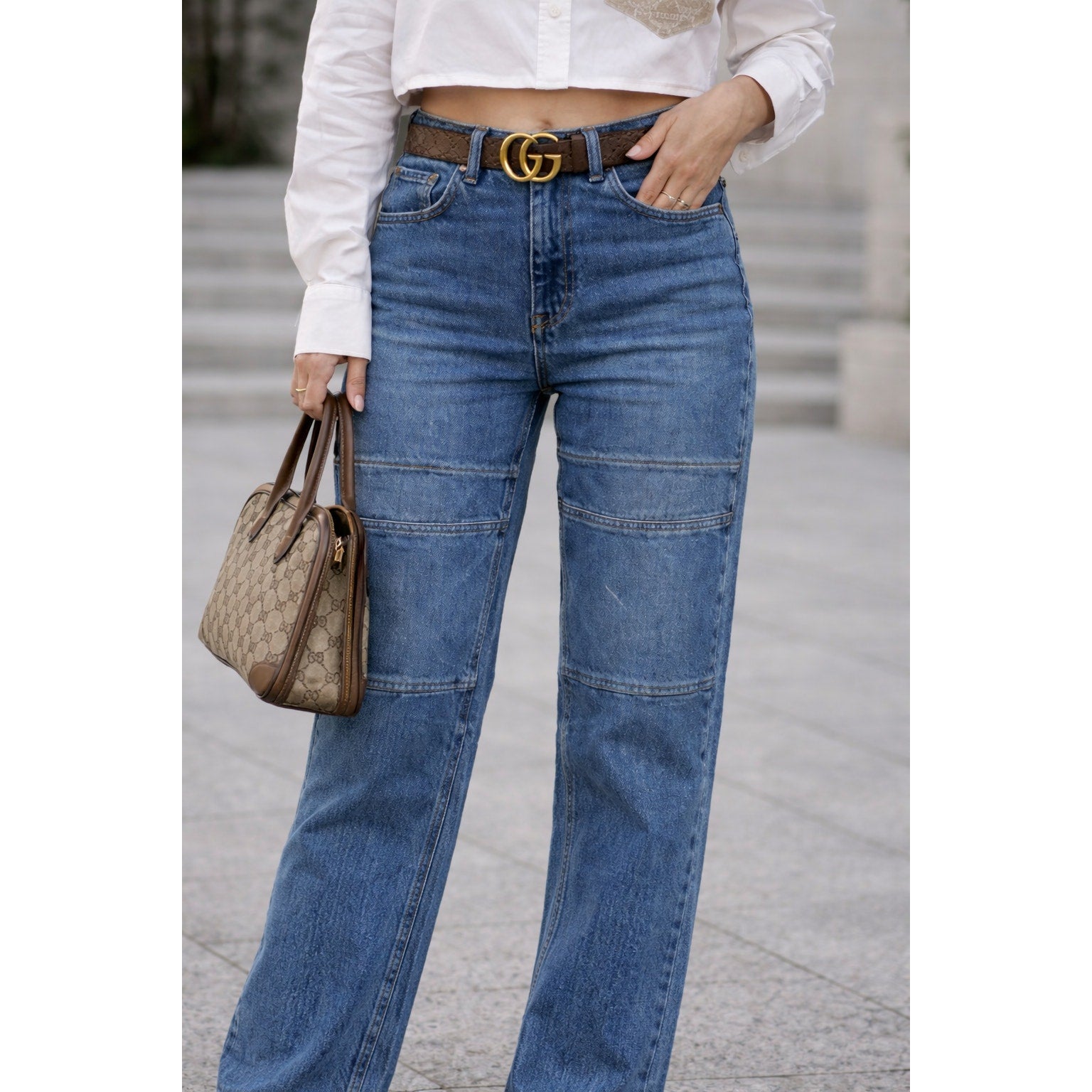 Good American Moto Jeans Women Size 32