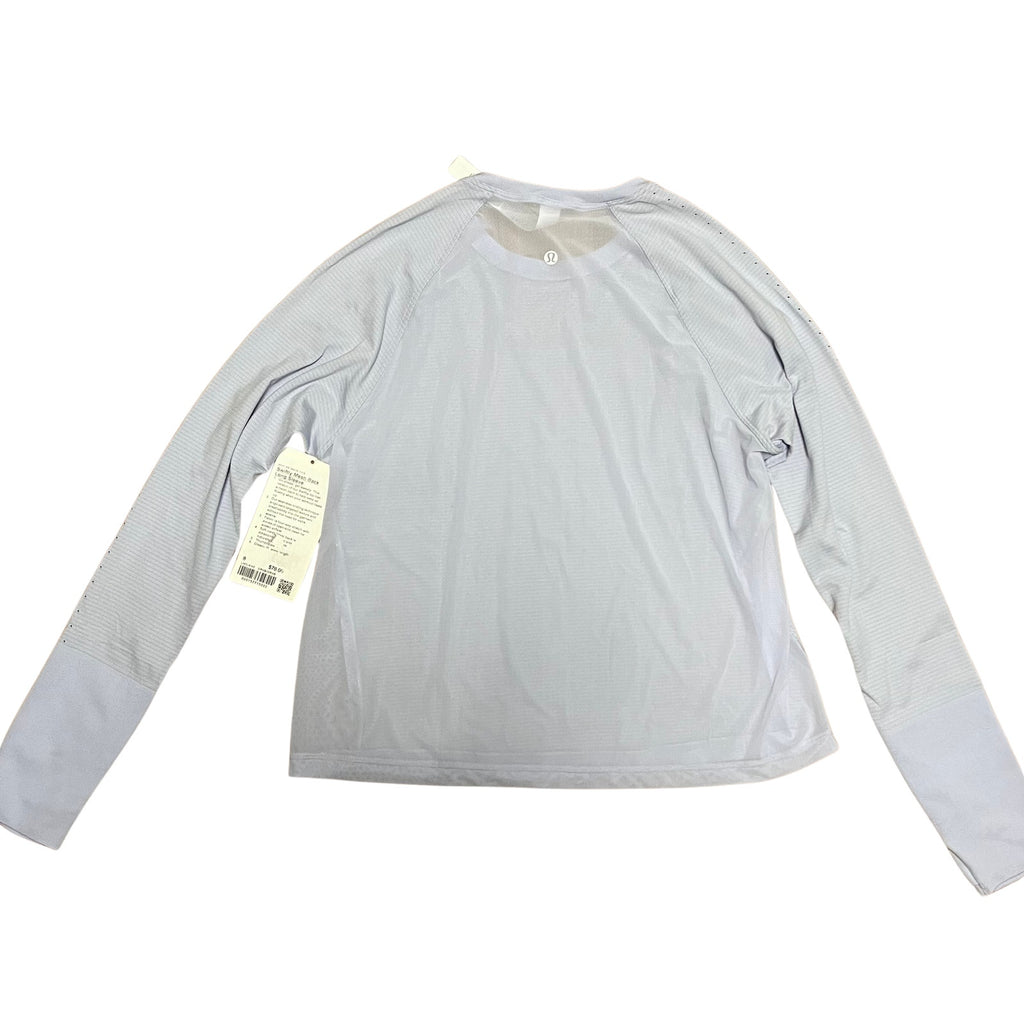 Lululemon Periwinkle Swiftly Mesh Back Long Sleeve