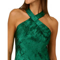 Aidan Mattox Halter Mermaid Gown