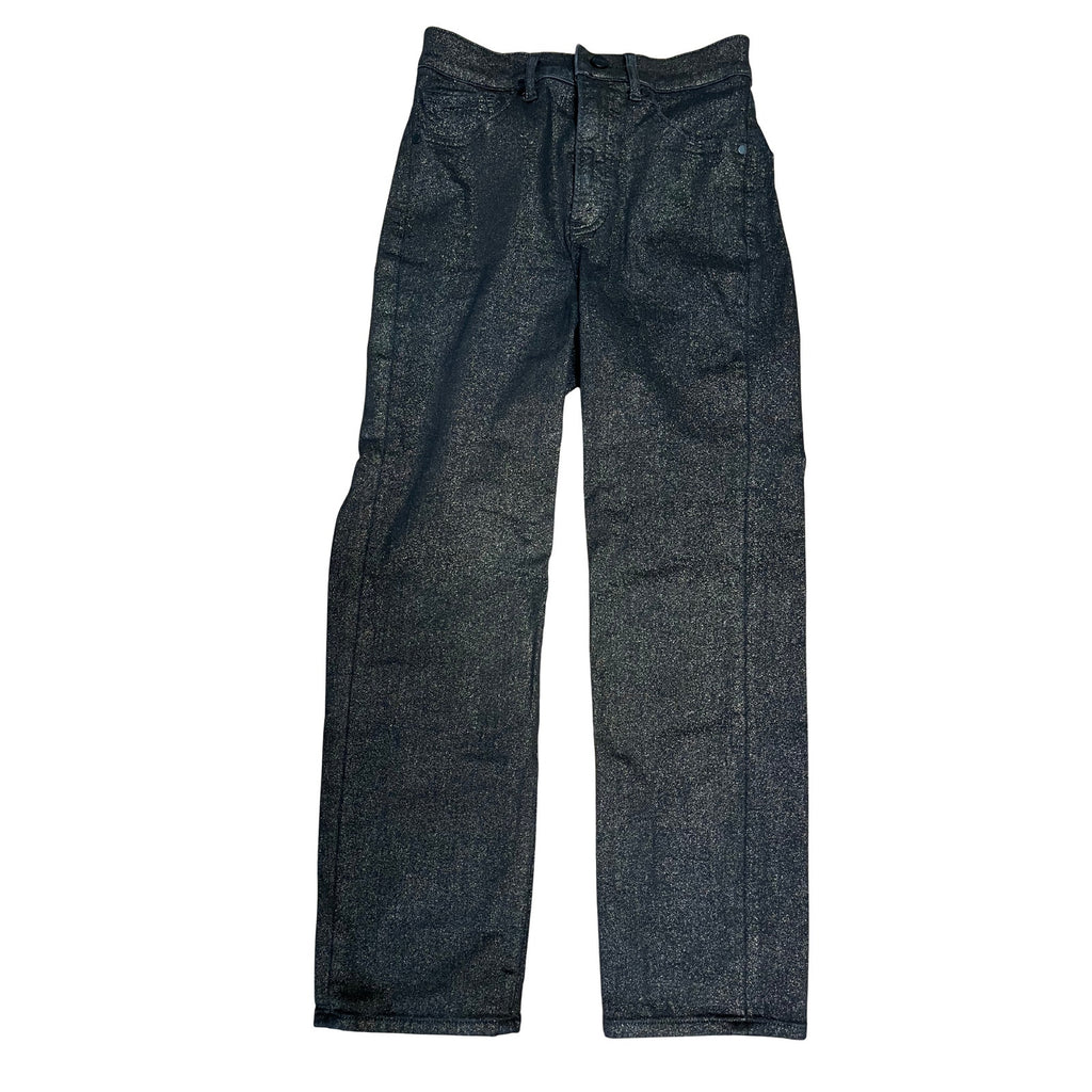 Express Shimmer Straight Leg Pants