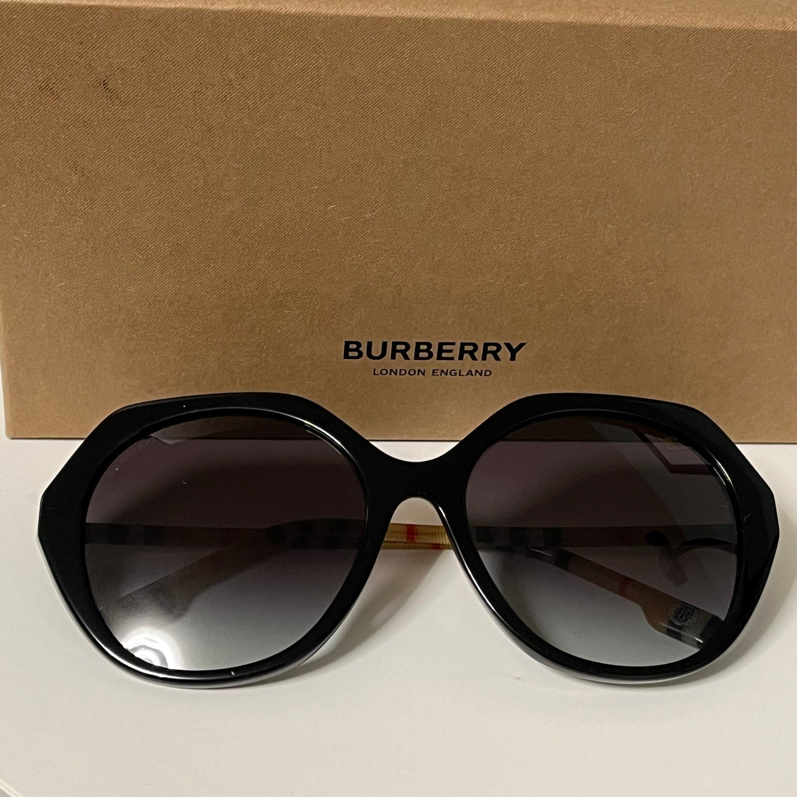 Burberry Geometric Sunglasses