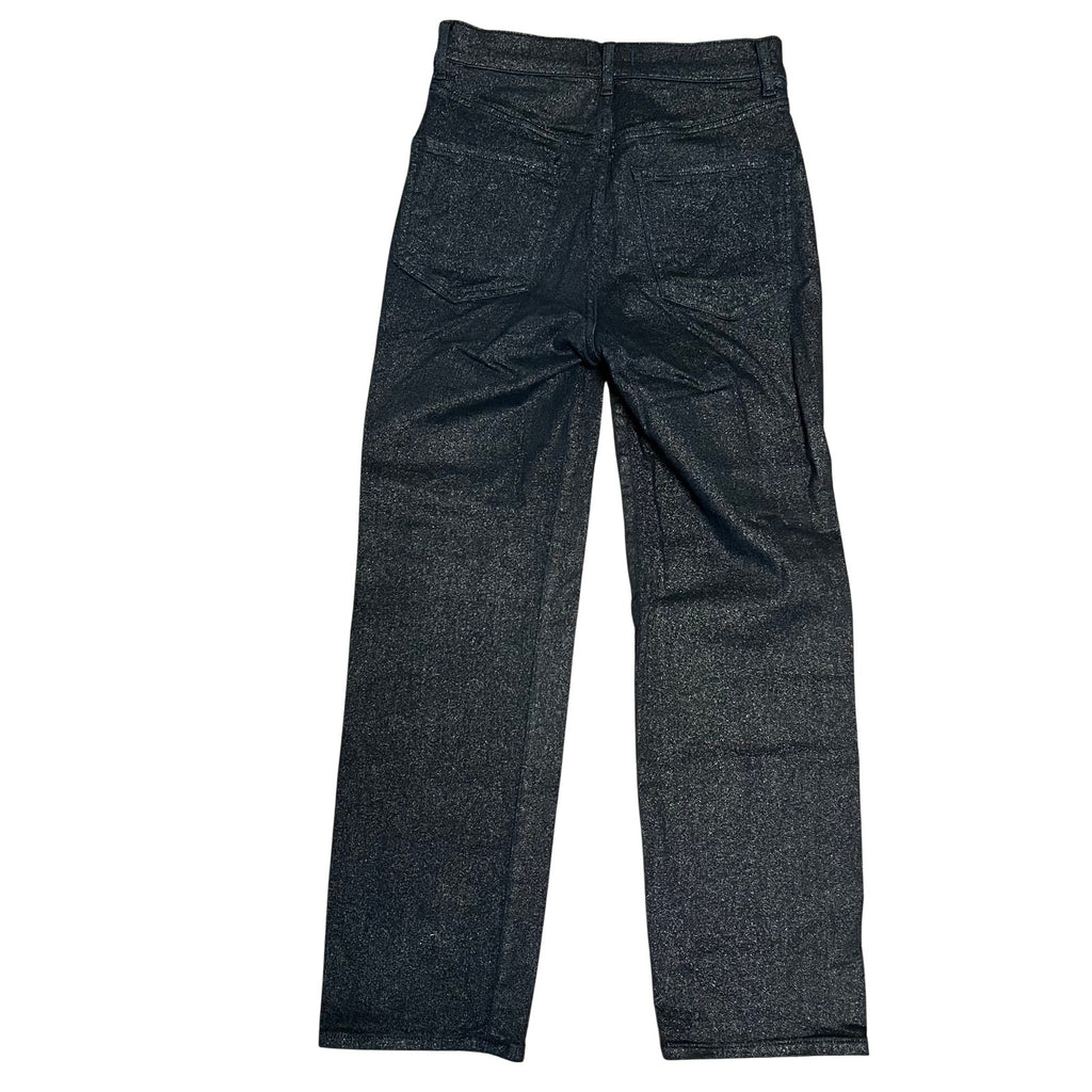 Express Shimmer Straight Leg Pants