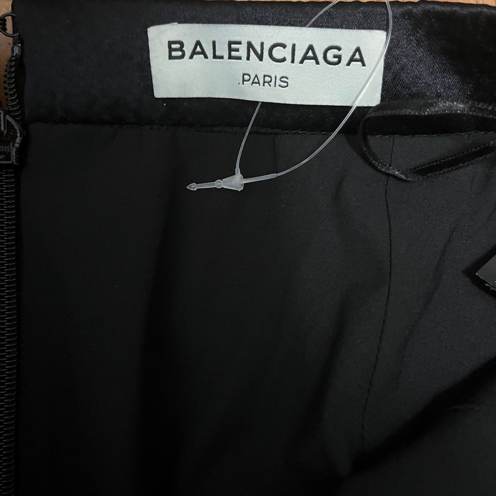 Balenciaga Black Midi Skirt