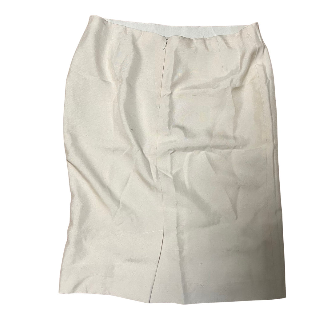 Vintage Dolce and Gabbana White Skirt