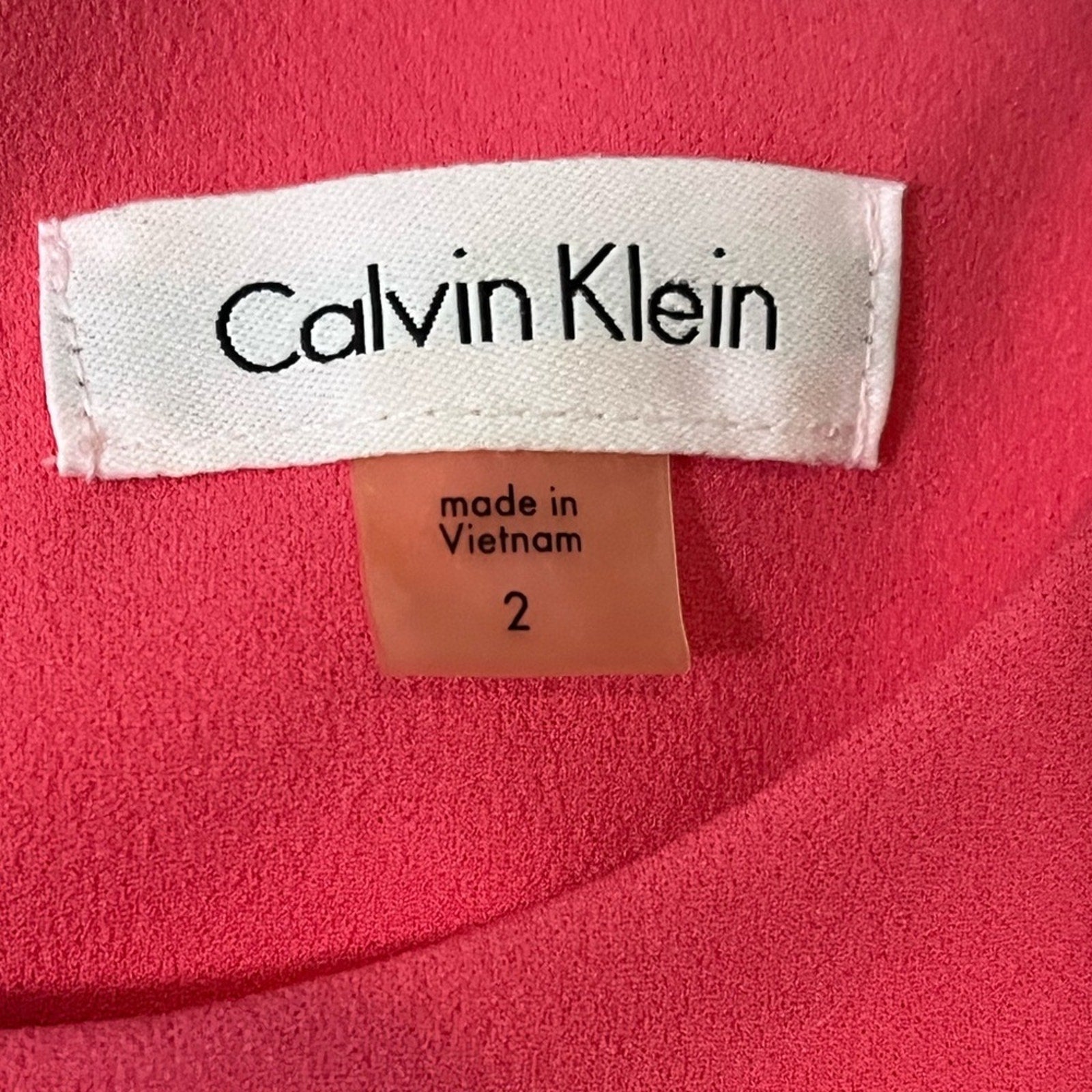 Calvin Klein Pink Dress
