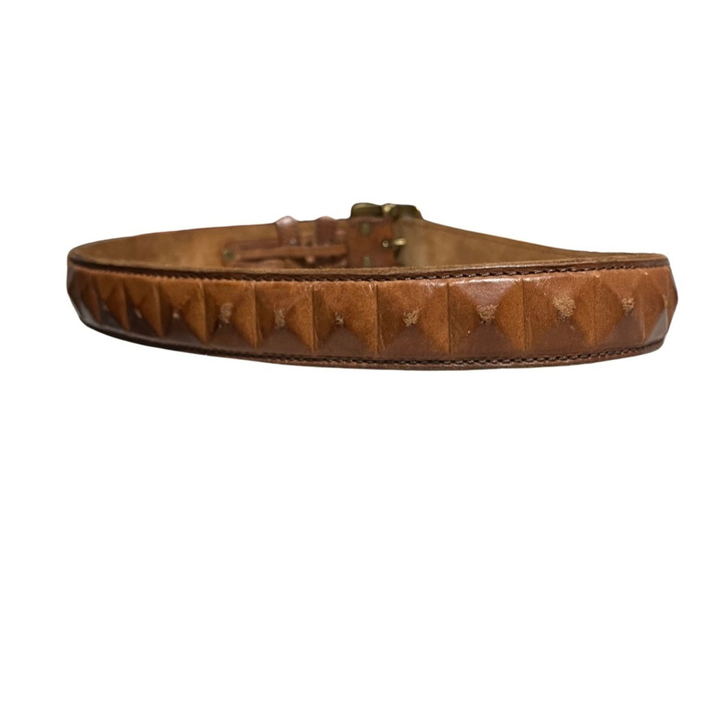 Juicy Couture Y2K Vintage  Brown Leather Belt