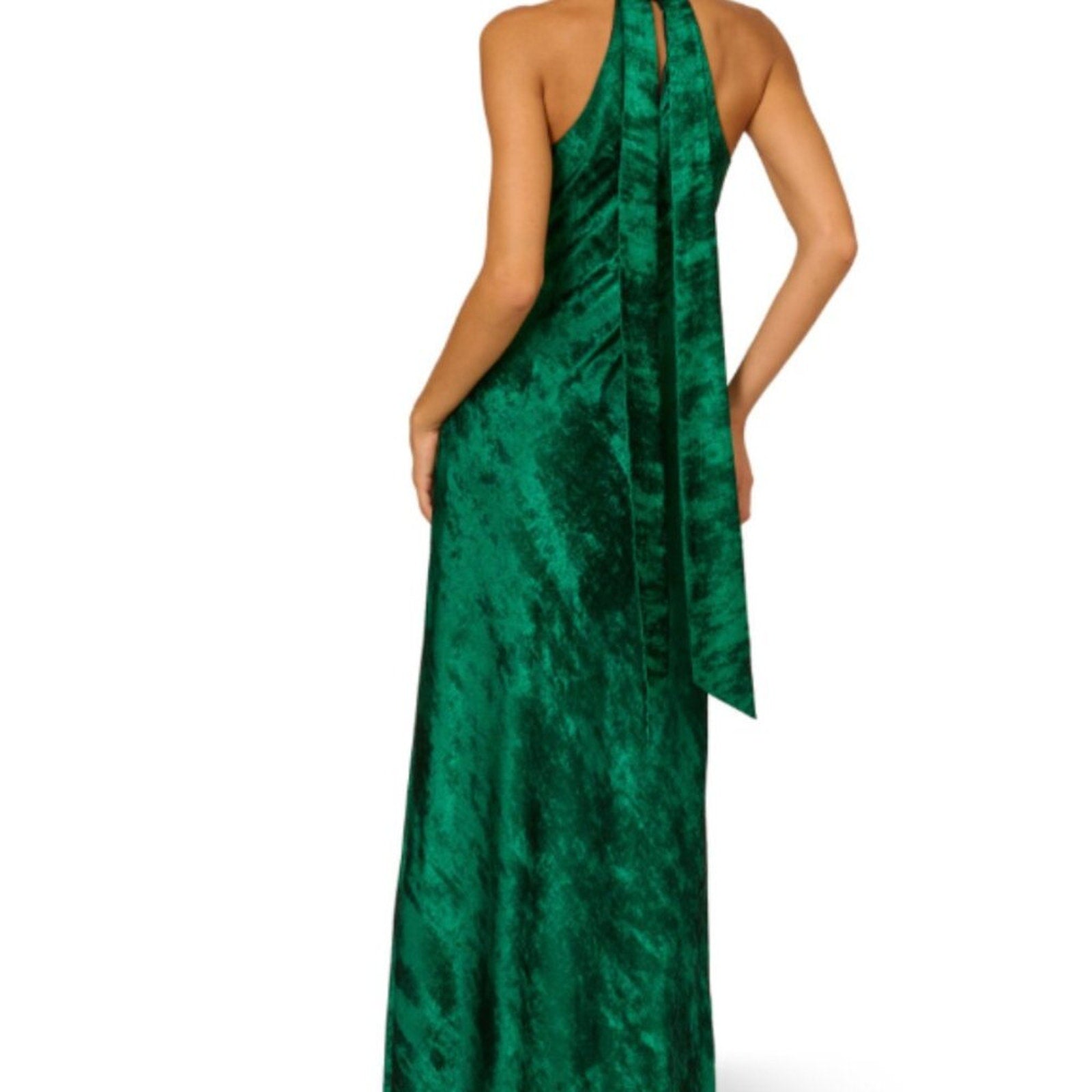 Aidan Mattox Halter Mermaid Gown
