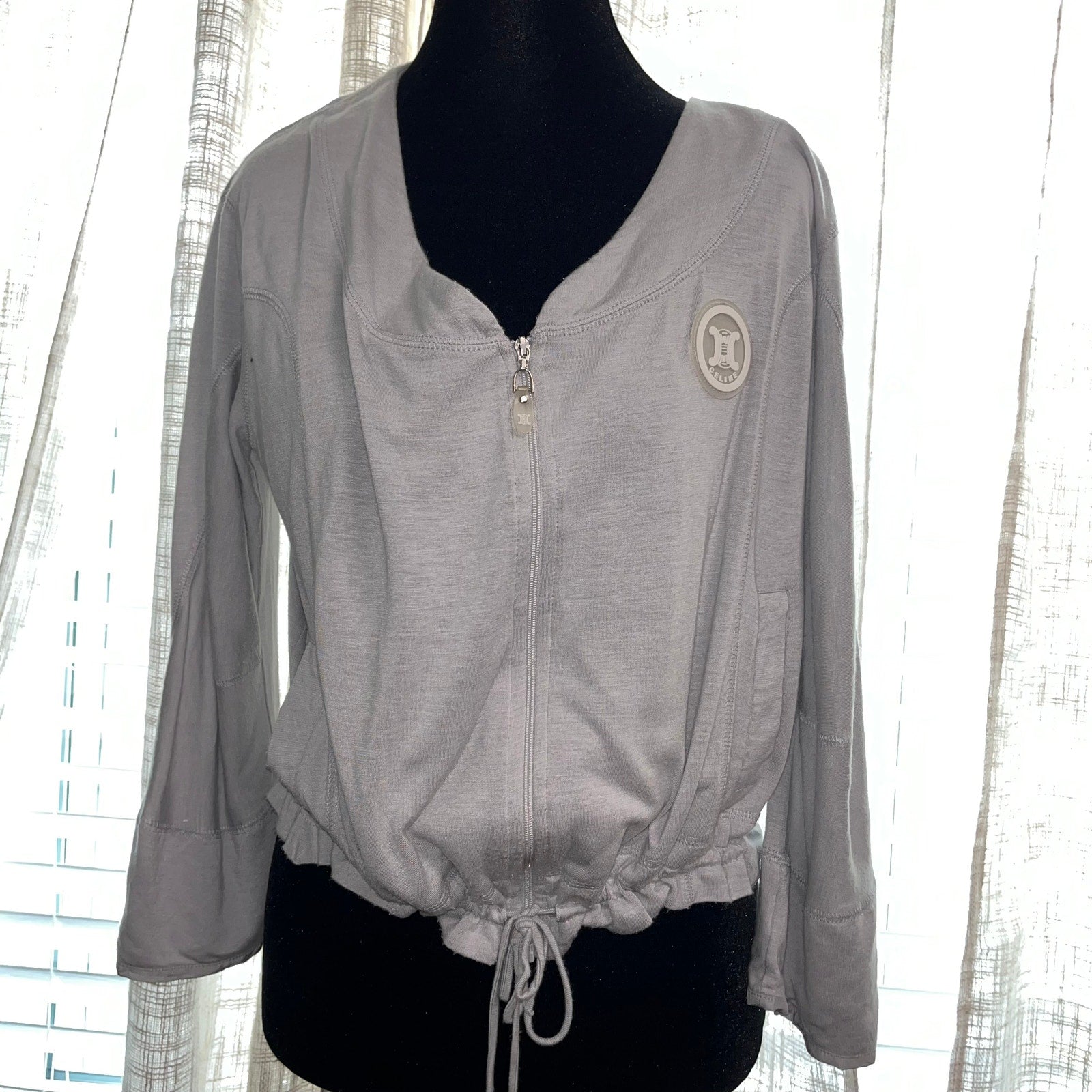 Celine Track Suit Zip Up Top