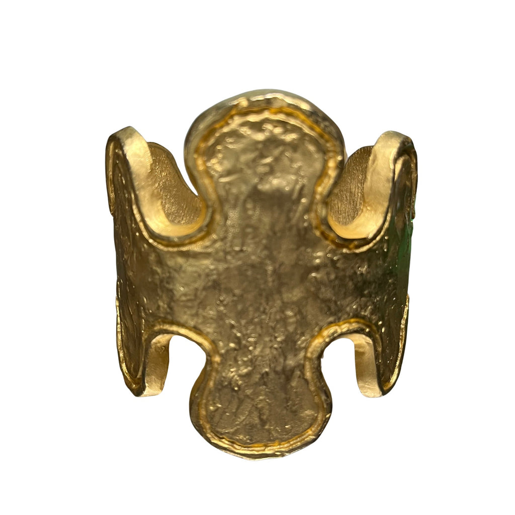 Kenneth Jay Lane Free Form Abstract Cuff Bracelet