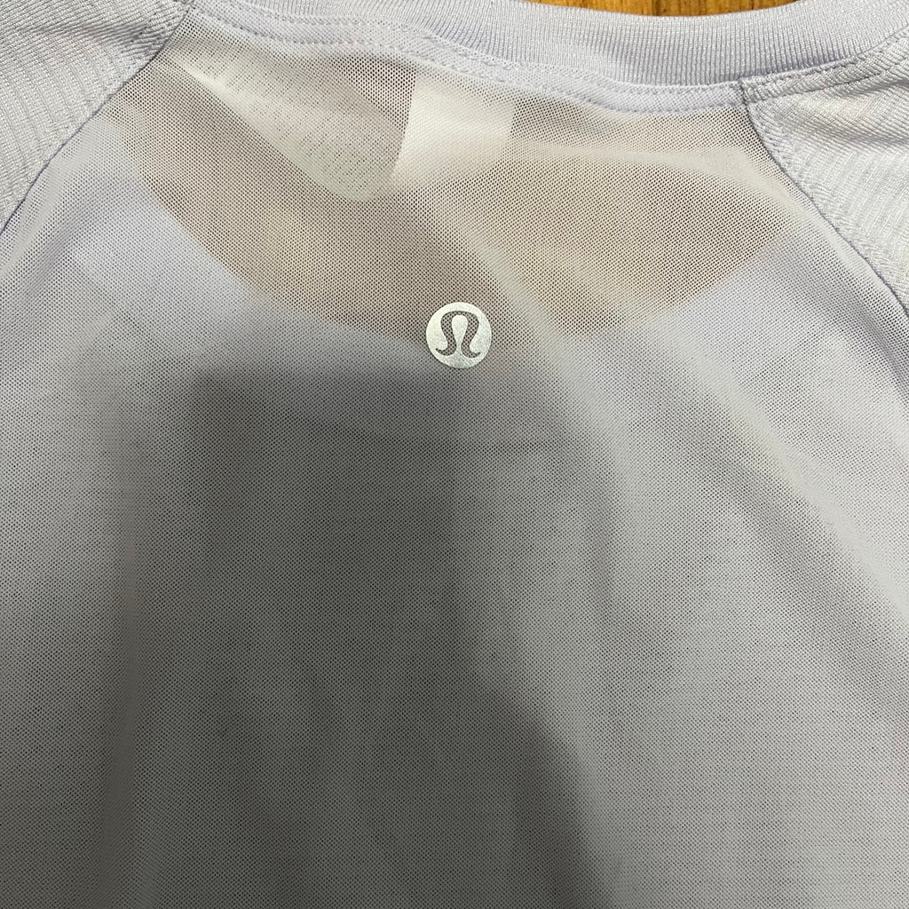 Lululemon Periwinkle Swiftly Mesh Back Long Sleeve