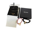 Prada Logo-Charm Hair Tie Set NEW